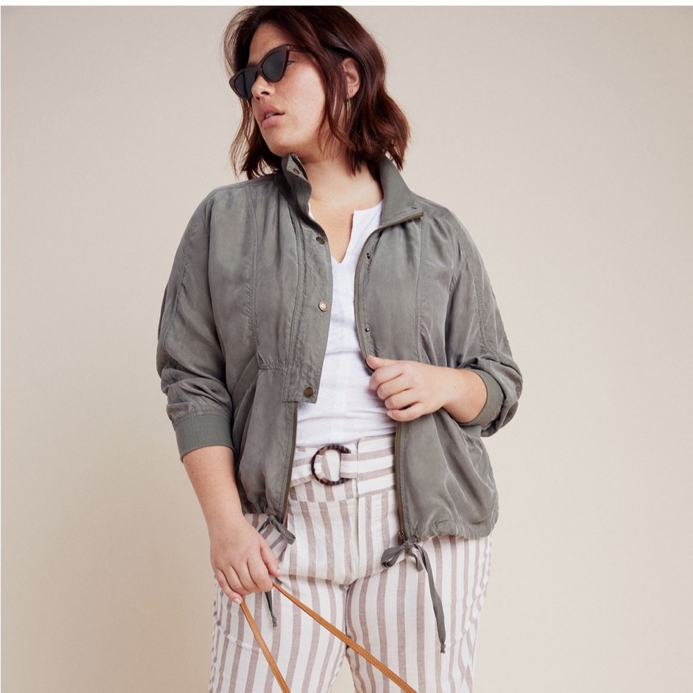 Marrakech Draped Bomber from Anthropologie